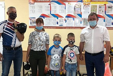 В поддержку детского спорта